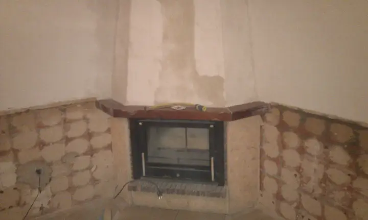 Decoración de interior con mortero – obra 3