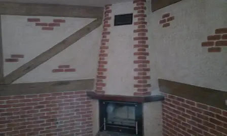 Decoración de interior con mortero – obra 22