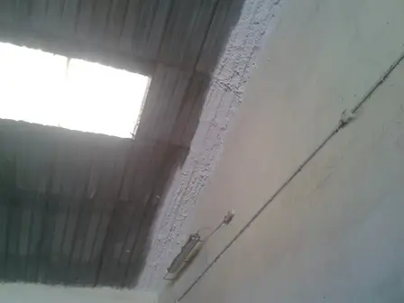 Mortero ignífugo proyectado – obra 1