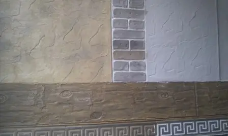 Fachada de monocapa impreso imitación piedra – obra 16
