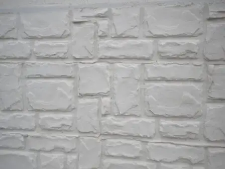 Fachada de monocapa impreso imitación piedra – obra 2