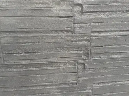 Fachada de monocapa impreso imitación piedra – obra 6