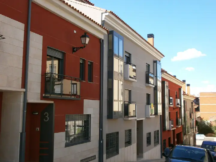 Fachada de mortero monocapa en Ávila – obra 18